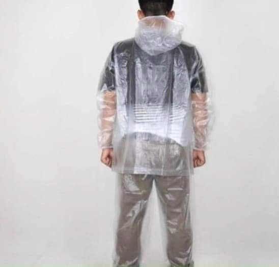 ÁO MƯA BỘ TRONG SUỐT 